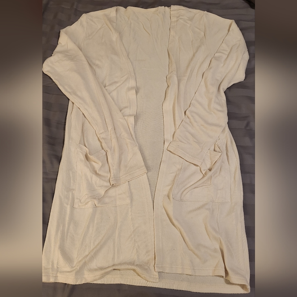Cream Lounge Boyfriend Cardigan